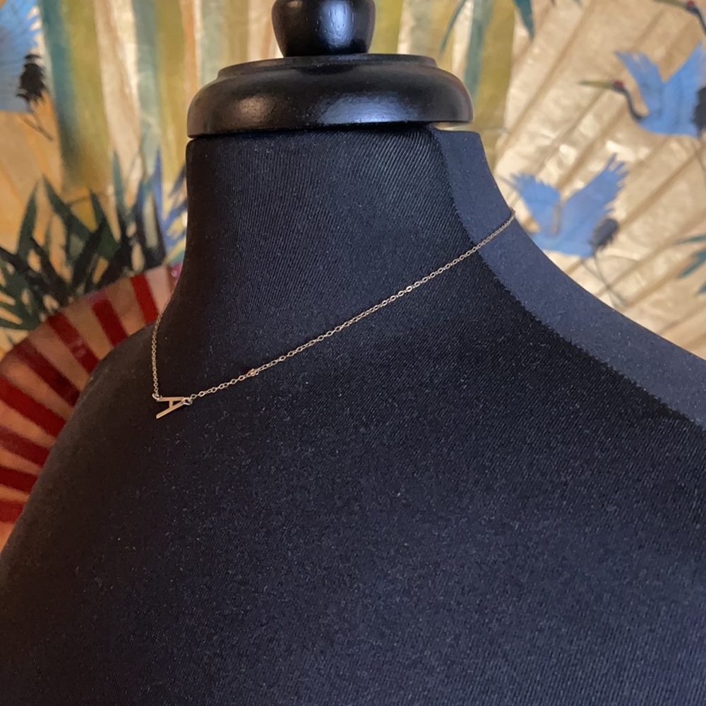 Urban Outfitters Initial letter “A” necklace - Picture 4 of 6